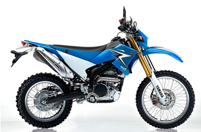 TE250とWR250R
