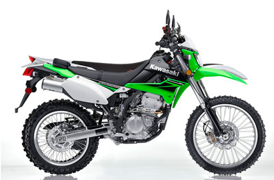 TE250とKLX250