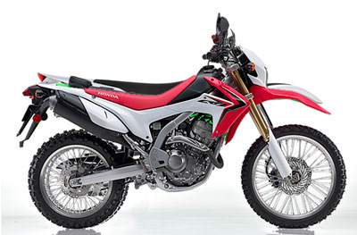 TE250とKLX250とCRF250L